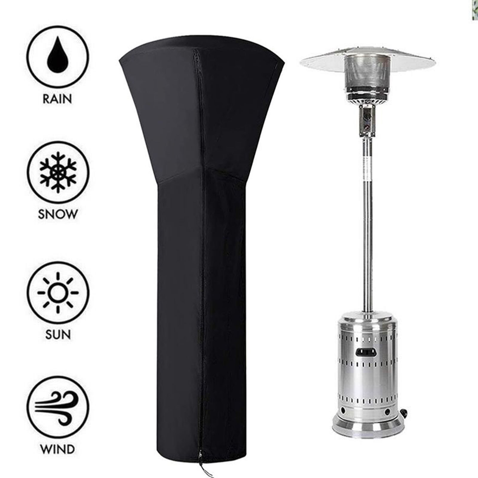 Patio Heater Cover Standup Outdoor Ronde Heater Co... Grandado