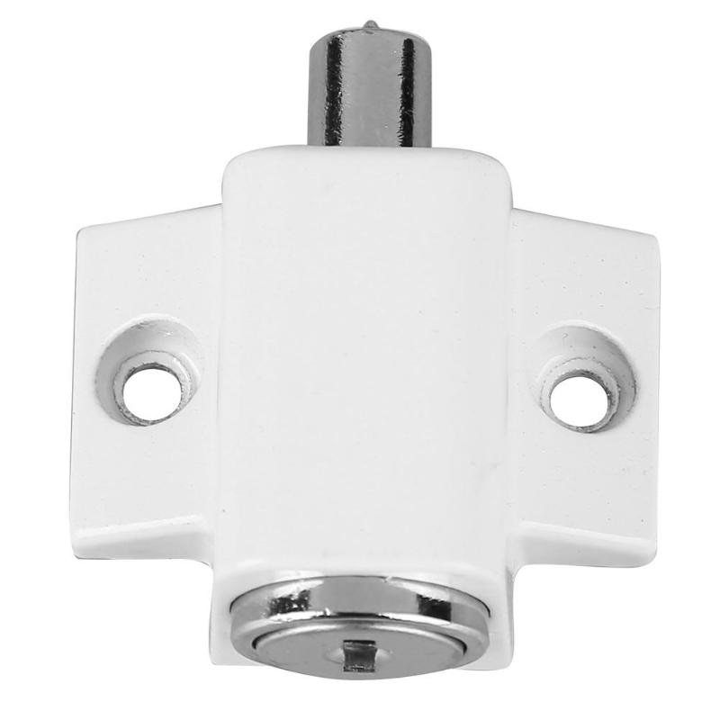 Window Locks Window Shield Sliding Aluminum Steel Security Locks Doors Windows Security Lock with 2 Keys