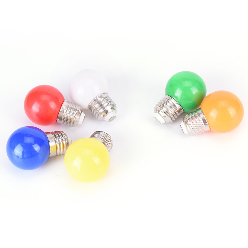 Värikäs maapallolamppu  e27 led -palkkivalo 3w valkoinen punainen sininen vihreä keltainen oranssi vaaleanpunainen lampun valo smd kodin valaistus