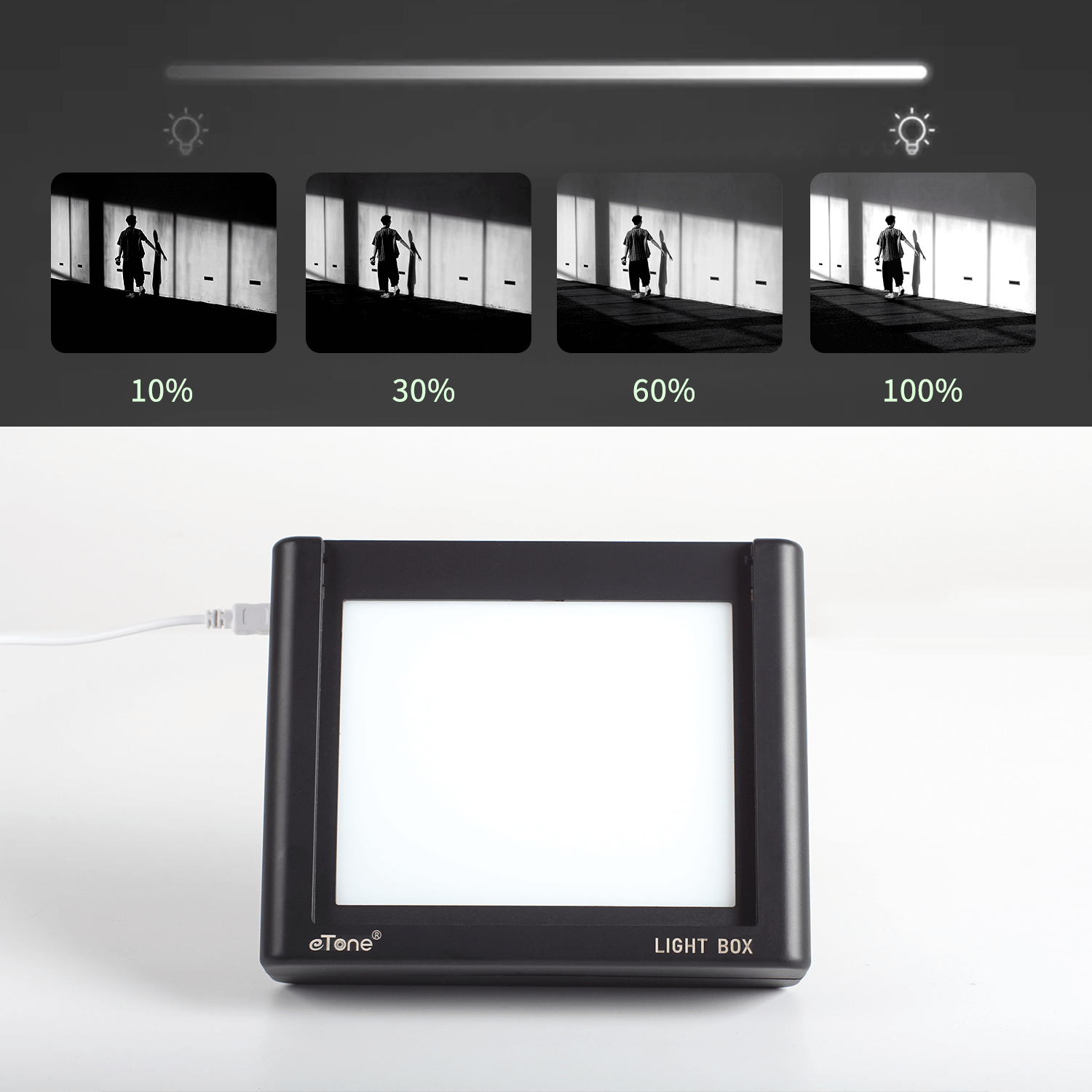 eTone Negativfilmscanner 35 mm 135 Filmscannen Fotografie Zubehör Kamera 120 4x5 Filmbetrachter Digitalisieren Kopierkonverter