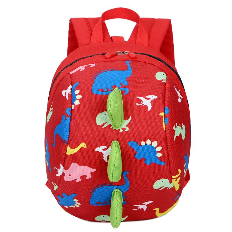 Voor Kids Kleuterschool Rugzak Kinderen Schooltassen Anti-verloren Jongens Meisjes Nursery Baby Satchel Mochila Infantil preschool tassen: red