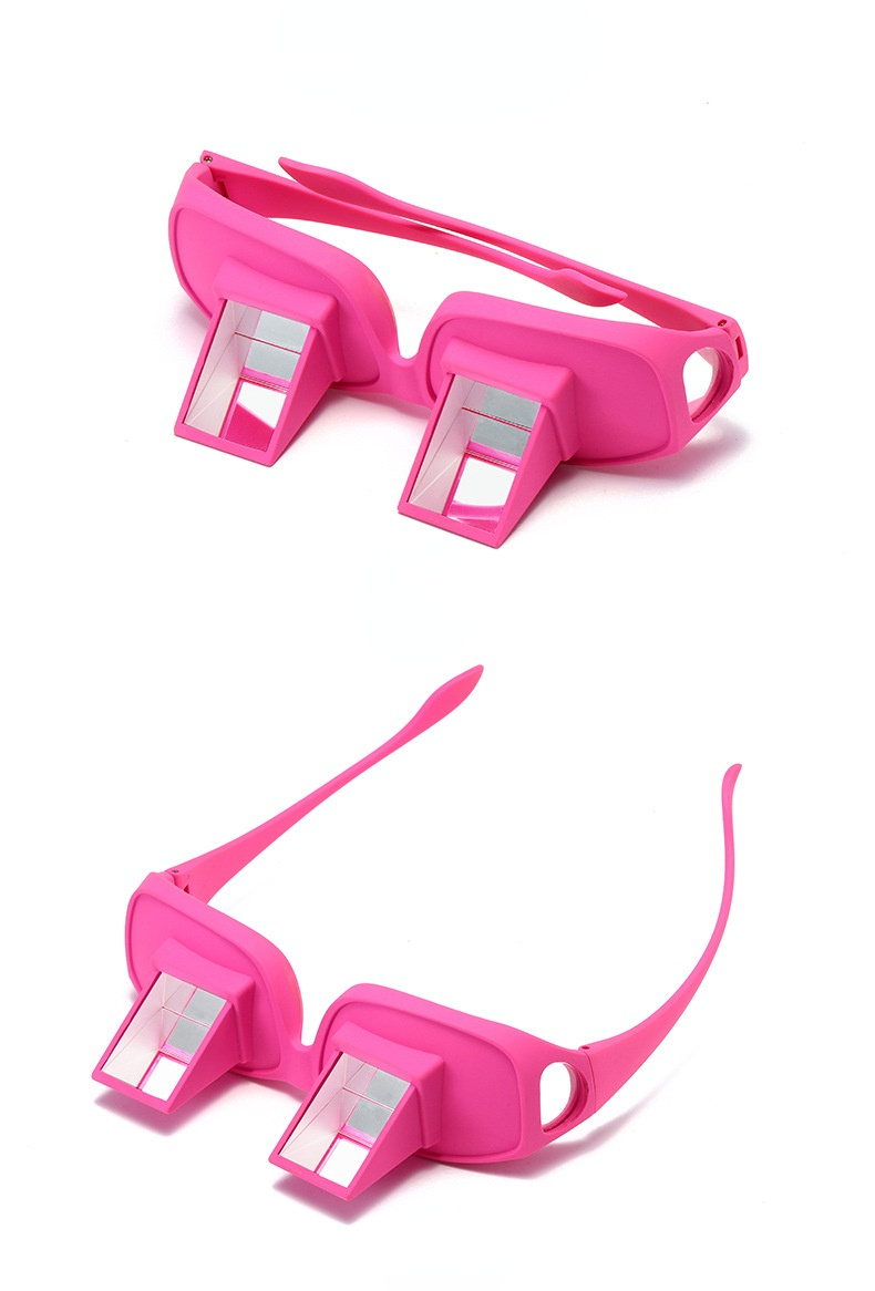 Outdoor Prisma Spektakel Refractieve Goggles Bril Belay Bril Voor Klimmen Wandelen Reizen Brillen: pink-L