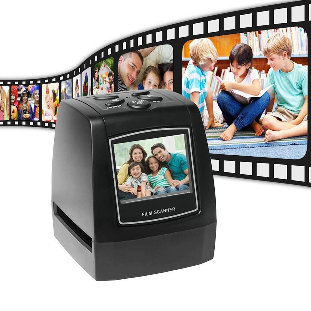 Film Scanner 135mm/126mm/110mm/8mm 14mp/22mp High-resolution Film Slide Scanner Negative Y6w4