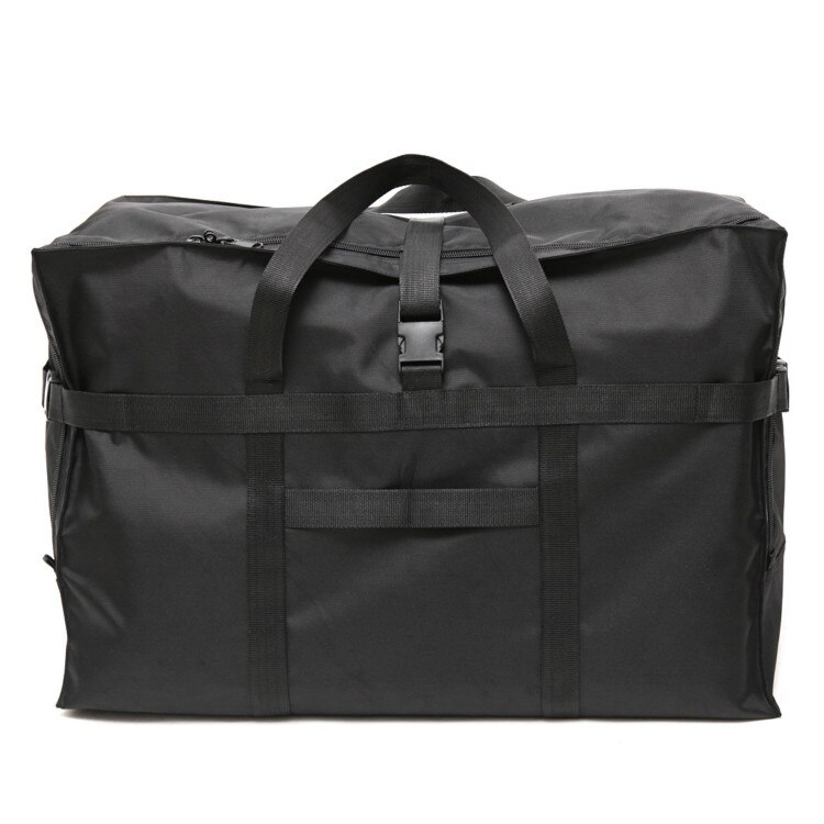 Unisex 120L Waterproof Travel Bag Women Luggage Organizer Bag Men Large Capacity Duffle Tote Folding Travel Handbag: big black