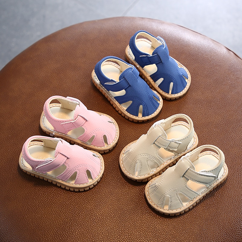 Baby Jongens Sandalen Schoenen Zomer Kinderen Meisjes Zachte Bodem Sandalen Baby Kind Schoenen Sandalen 0-2 Jaar Oude Peuter sandalen Antislip