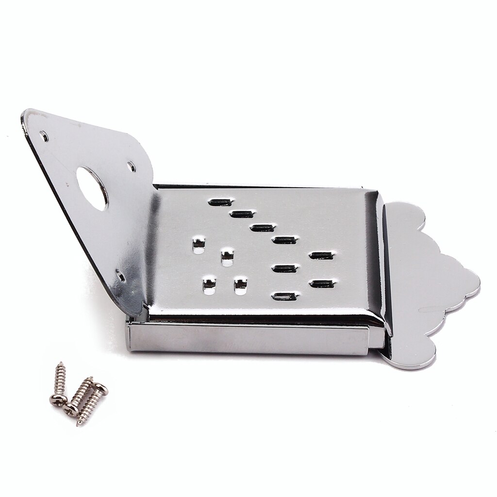 Dopro LP Gitaar Roller Zadel Brug met Roller Zadels Tune-o-matic Bridge en Vintage TP-6 Stijl Stopbar Staartstuk Voor Epiphone Les Paul, SG, Dot, ES Series Chrome