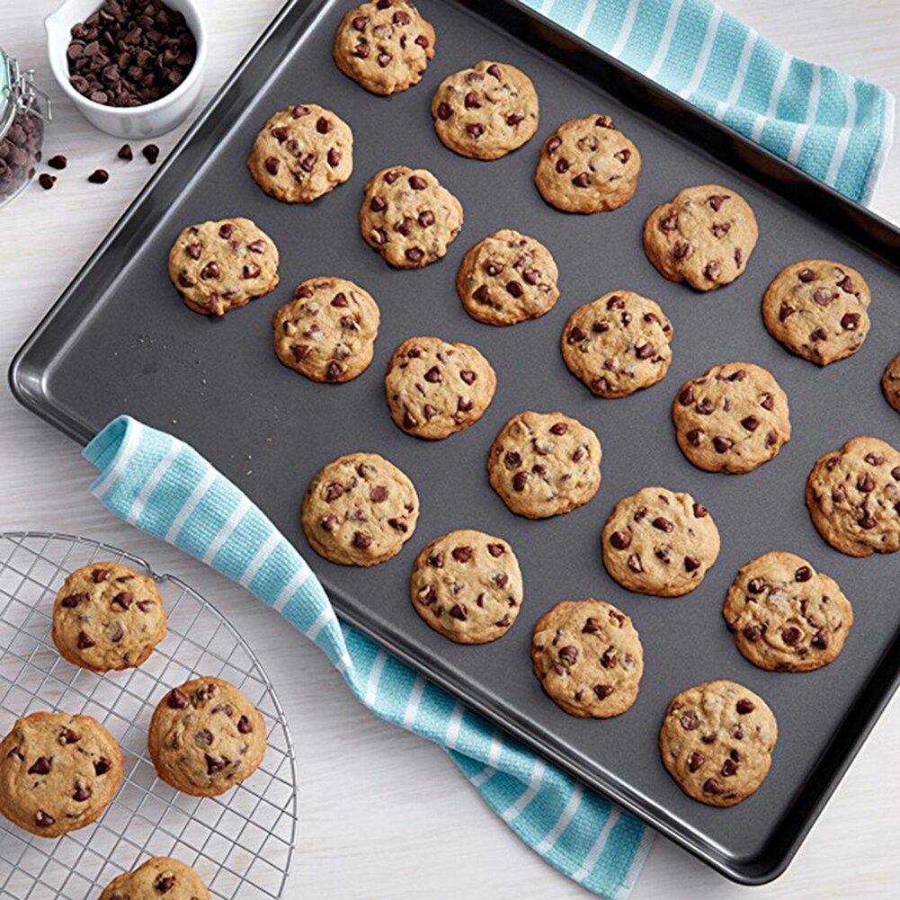 Rechthoekige Rvs Non-stick Coating Brood Cake Oven Bakplaat Brood Brood Pannen Bakvorm Keuken Gadget