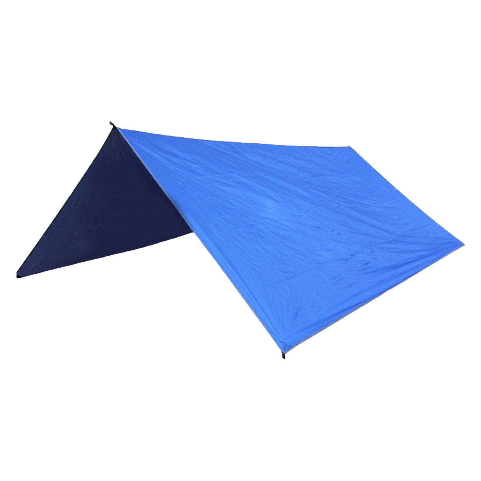 Tenda da esterno impermeabile Tarp protezione UV amaca campeggio Poncho da pioggia ombrellone a doppia faccia baldacchino tappetini da spiaggia: Royal blue
