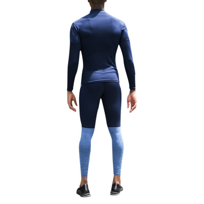 T-shirt de sport à manches longues pour homme, haut de course en plein air pour homme