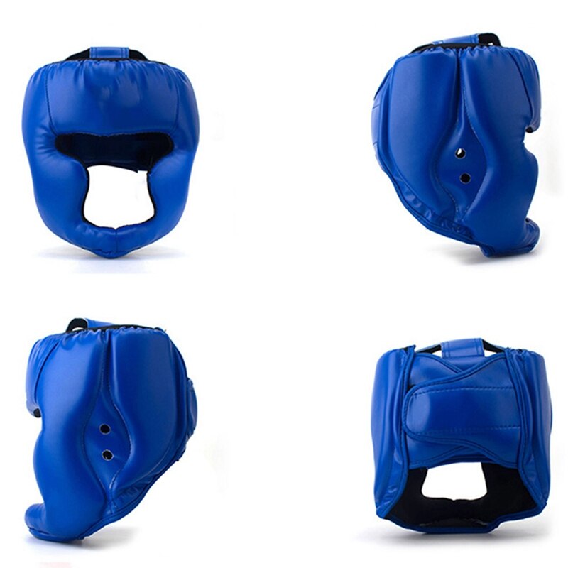 Sanda beschermende boks trainingsuitrusting helm gesloten helm muay thai vechtbescherming hoofdbescherming
