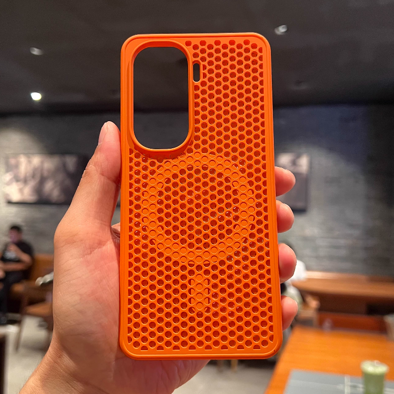 Magnetic Case For IQOO Neo 10 Pro Honeycomb Heat Dissipation Breathable Wireless Charging Back Cover For IQOO Neo 10 Pro Bumper