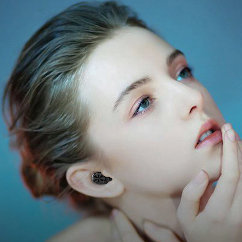 Wireless bluetooth headset binaural 5.0 small sports running universal stealth suitable for Apple Android vivoppo Huawei Univers