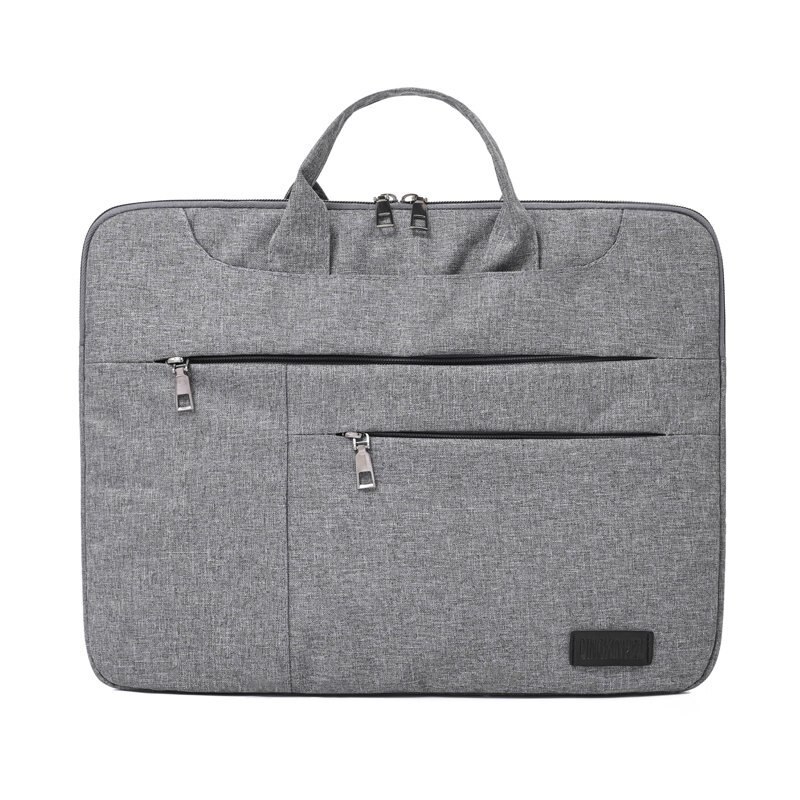 Kleine Computer Tas Voor Man Bedrijfsaktentas Aktetas Mannen Sac De Voyage Laptop Tas Schoudertas Heren Bolso Bandolera Hombre: large size grey