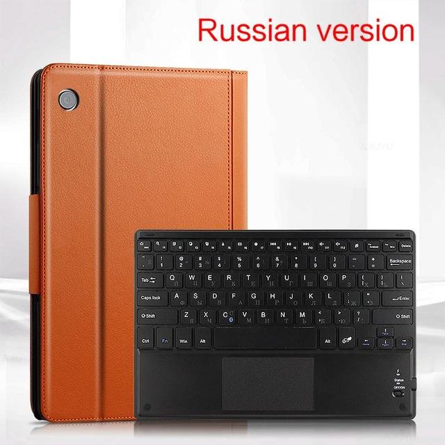 Case For Huawei MatePad T10S AGS3-L09 W09 Protective Cover Bluetooth Keyboard Protector T10 AGR-W09 L09 10.1\" Tablet Skin Case: Red