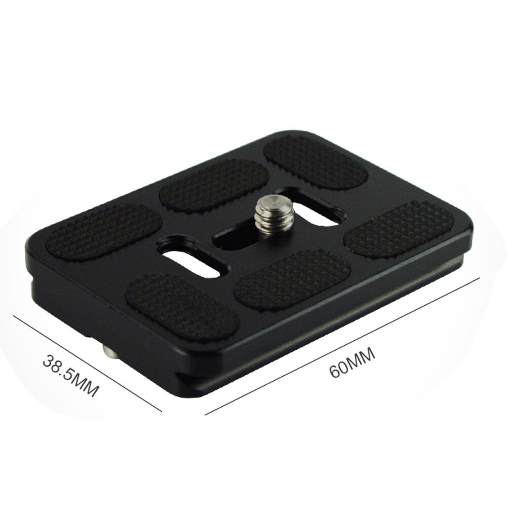 BGNing PU-50 60 70 SLR Camera Tripod Gimbal Quick Release Plate DLSR PU50 QR Board with 1/4" Inch Screw Photography Accessories: PU60