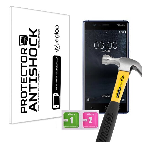 Screen Protector Anti-Shock Anti-Kras Anti-Shatter Compatibel Met Nokia 3