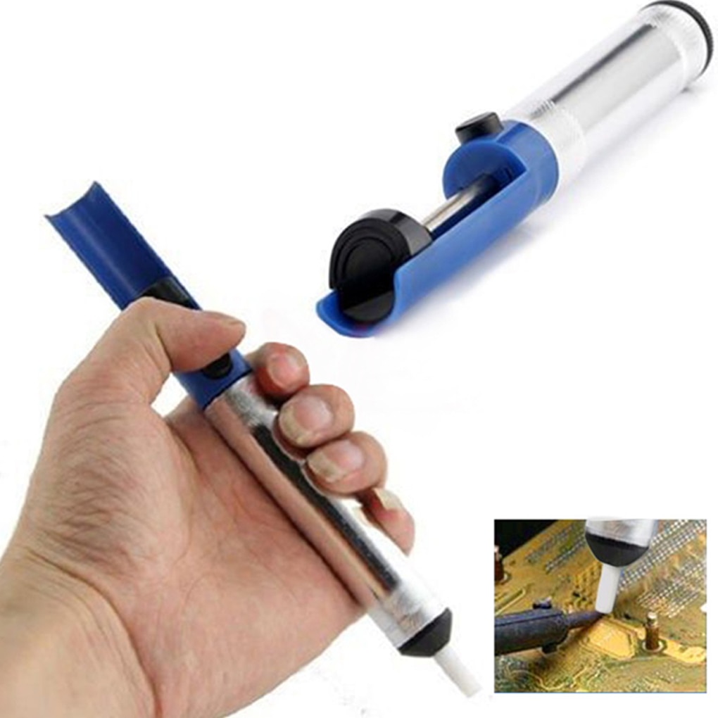 Solder Sucking Desoldering Pump Tool Powerful Removal Vacuum Soldering Iron Desolver Removal Device