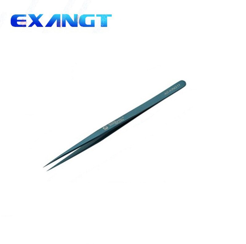 Pince à épiler mécanique haute ténacité SMD pince à épiler Durable haute ténacité pour réparation d'ordinateur de téléphone 4 pièces/lot: Sharp Point