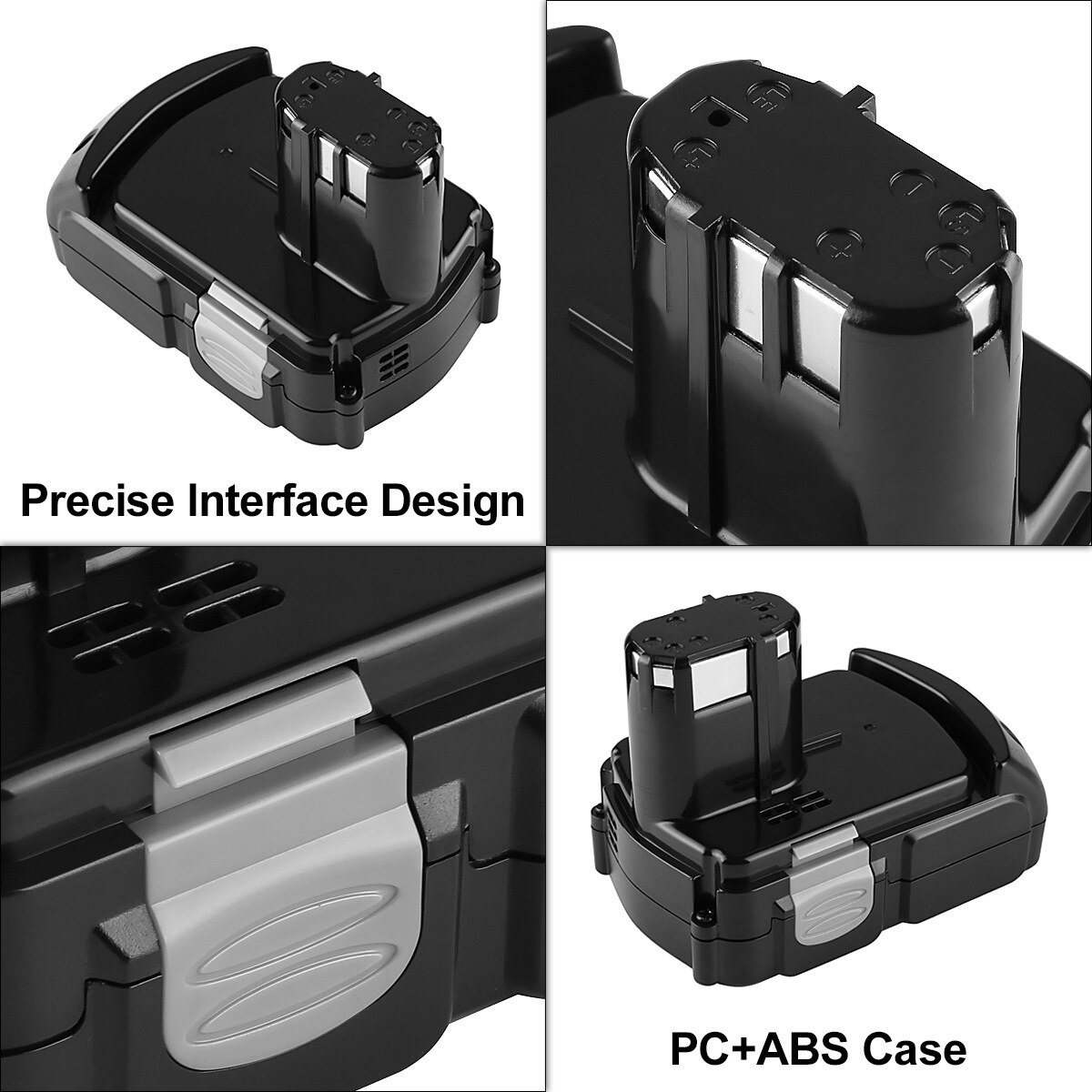 18V 2.0Ah Batterie Rechargeable Au Lithium pour Hitachi BCL1815 BCL1830 EBM1830 DS18DFL CJ18DL DS18DL WR18DMR Outils Électriques Batteria
