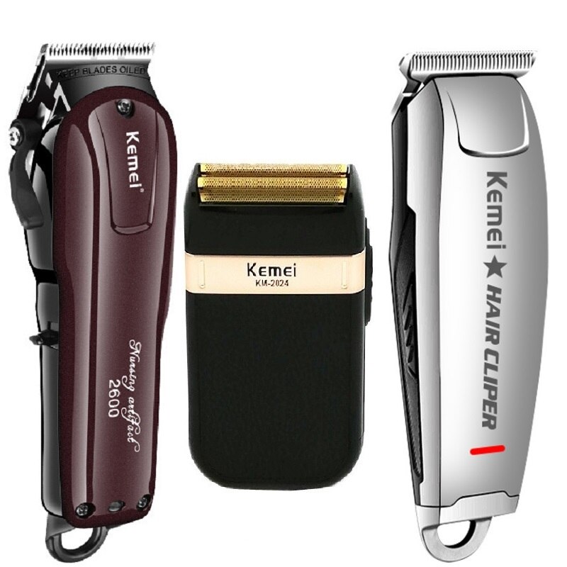 Kemei Professionele Elektrische Tondeuse Oplaadbar... – Grandado