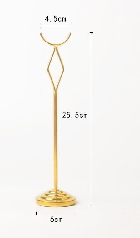 Stainless Steel Clip Wedding Name Card Clamp Restaurant Price Tag Display Seat Label Holder Desk Sign Picture Photo Clip Rack: 9