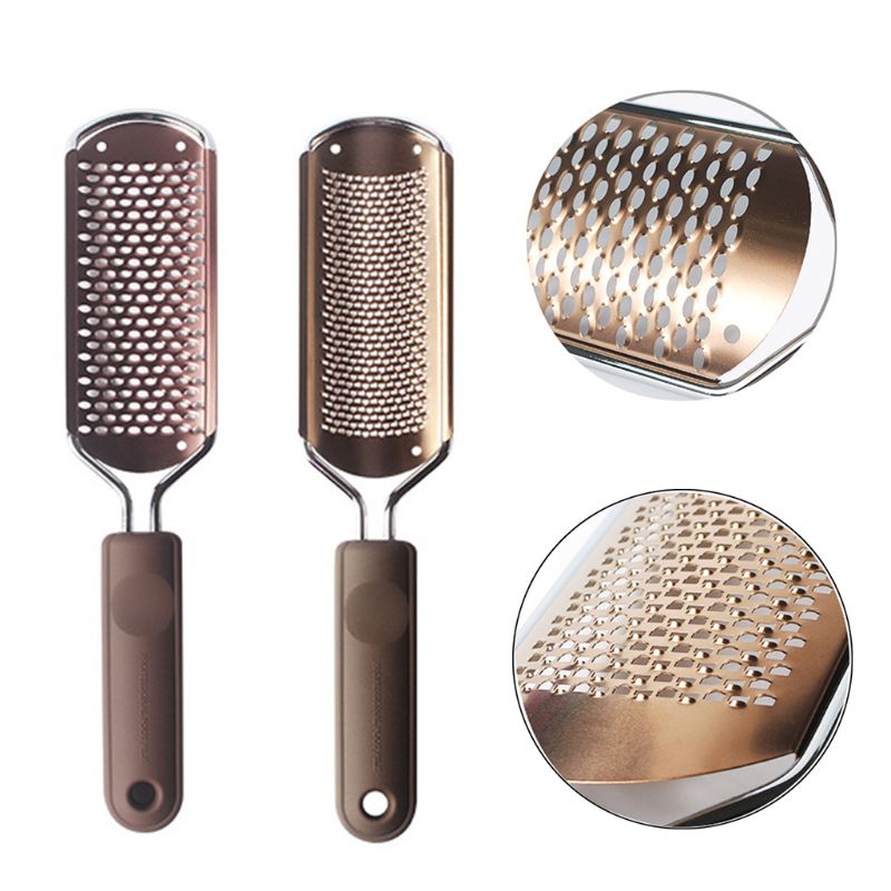 Voetvijl eeltverwijderaar pedicure voetvijl voeten eeltverwijderaar grote voetrasp voetscrubber roestvrij droge voeten