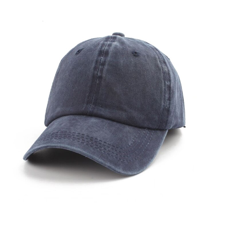 Gorra de béisbol de algodón lavada Vintage para padres e hijos, sombreros para el sol para niño y niña, gorra Snapback para bebé, novedad de 2023: L / Blanco