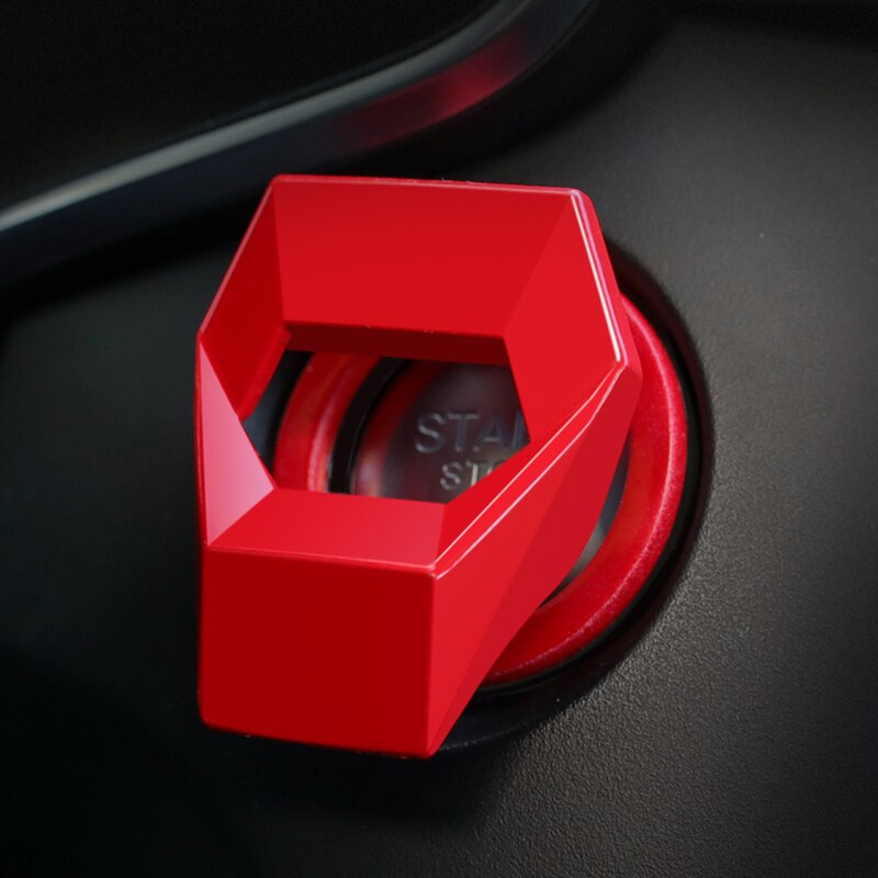Parada de arranque de motor de coche botón para KIA rio ceed sportage sorento k2 k3 k4 k5 k6 Cerato Picanto , , , , ,: Red