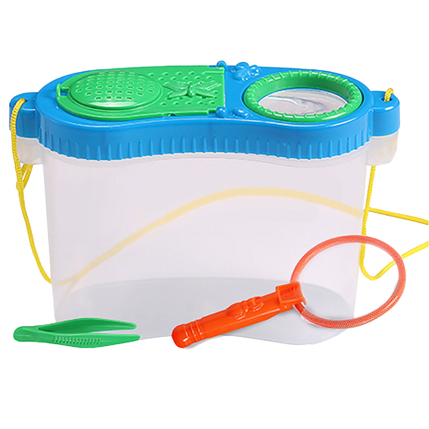 Besegad Kids Achtertuin Exploratie Bug Catchers Speelgoed Kit Bevat Vlinder Netto Pincet Insect Carrier met Vergroting Windows