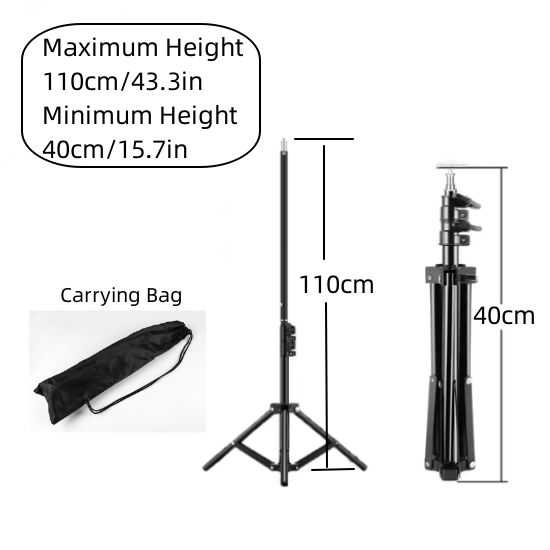 Rp01 suporte de luz de liga de metal resistente, tripé de 160cm para estúdio fotográfico, softbox, vídeo, flash, refletor, iluminação, suporte de fundo: Verde
