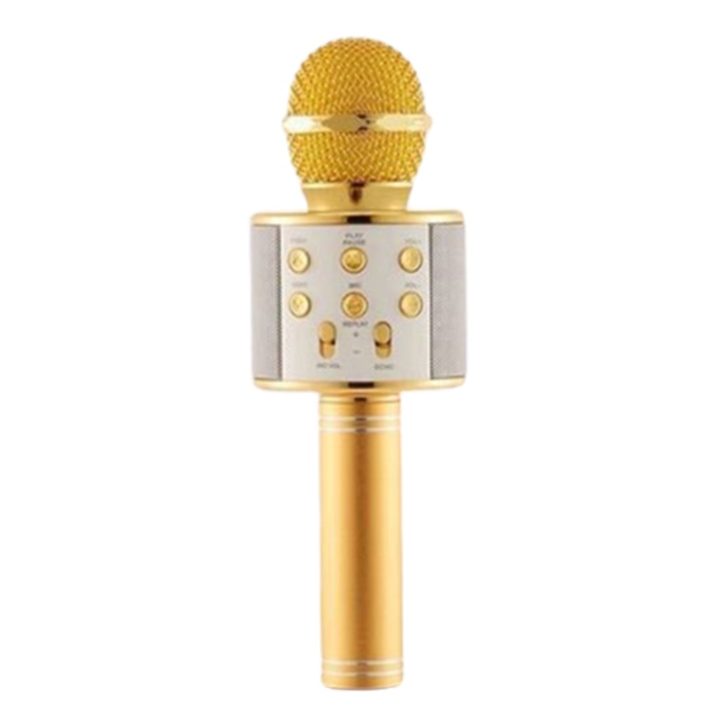 Wireless USB microphone condenser karaoke mic bluetooth stand radio mikrofon studio recording studio: Default Title