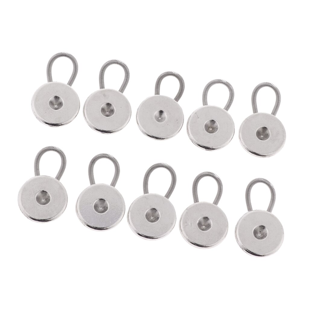 10 Pieces Collar Extenders/Neck Extender for Mens Dress Shirt - Wonder Button For Expansion