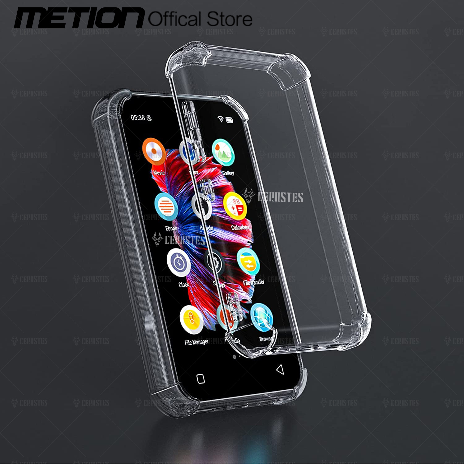 TIMMKOO Funda para reproductor Mp3MP4 para Q5 y Q8, funda protectora desarrollada especificamente para reproductor MP4 TIMMKOO Q5