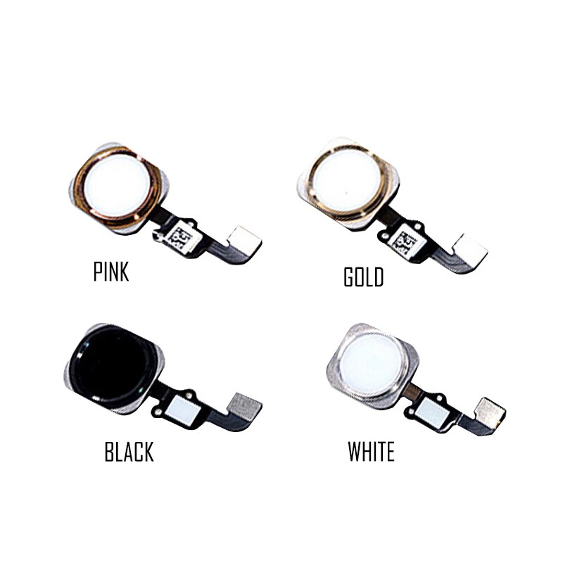 Vervanging Home Button Voor Iphone 5 5c 5 S 6 6 Plus 6 S 6 Splus 7 7 Plus 8 8 Plus Met Flex Cable Touch Id Sensor Home-toets Montage