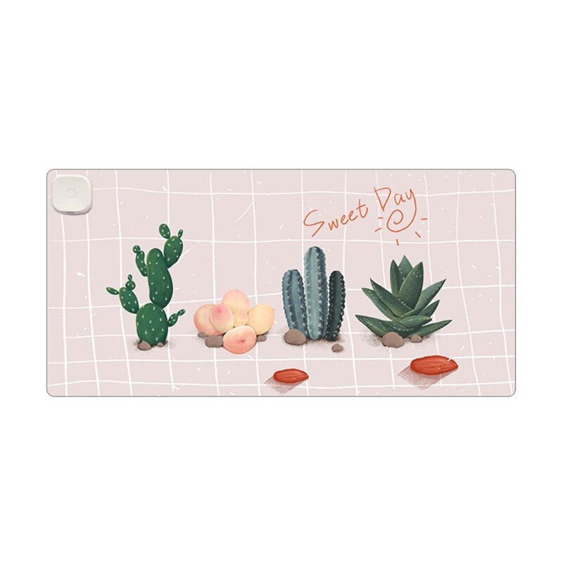 Warm Desk Pad, 3 Speeds Touch Control Warm Big Mouse Pad, Extended Edition Gaming Mouse Mat, Foot Warmer Pad: 8YY1201980-E