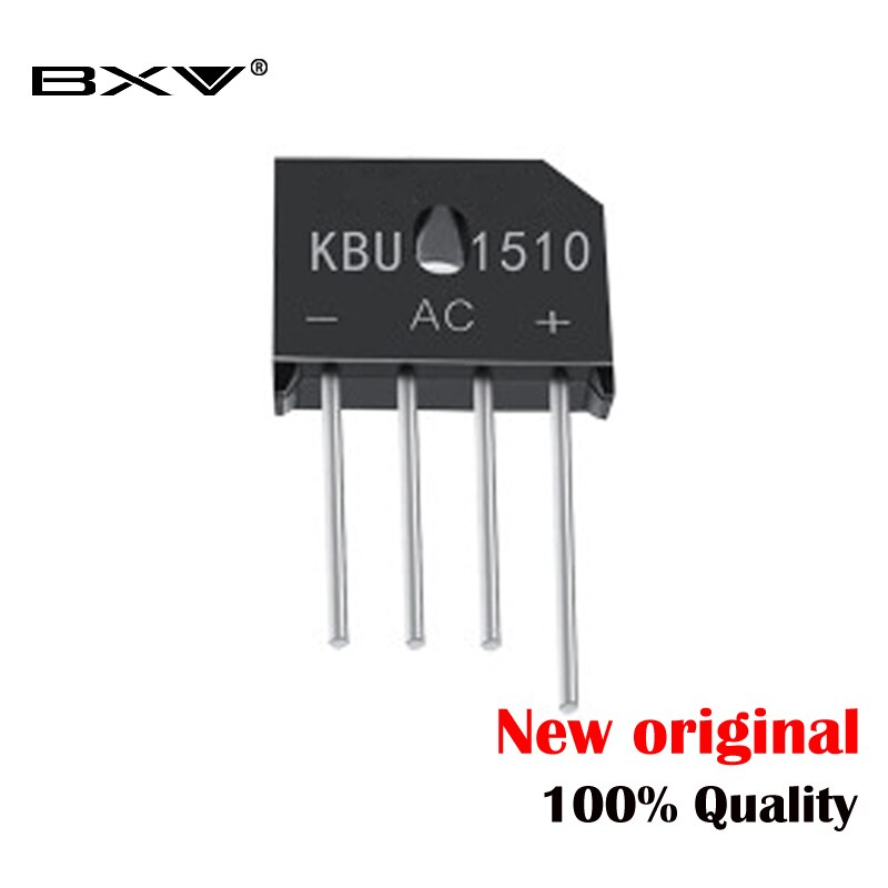 5Stck 2A 3A 4A 6A 8A 10A 15A 600V 800V 1000V Diode Brücke Gleichrichter KBP206 210 310 KBL406 410 608 610 KBU810 1010 1510 neue