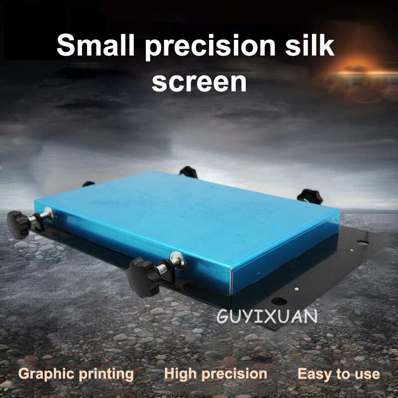 Small manual silk screen station SMT manual stamping station solder paste screen printing machine screen printing machine
