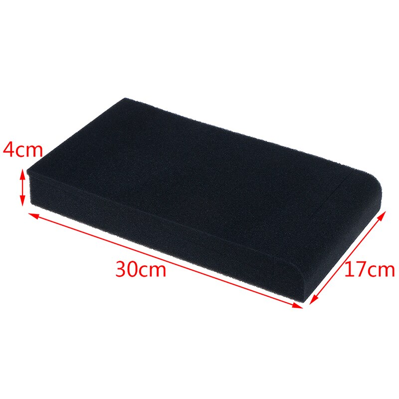 Almohadillas aislantes de espuma, aislamiento acústico de altavoz, Monitor de estudio, esponja de 2 piezas: S