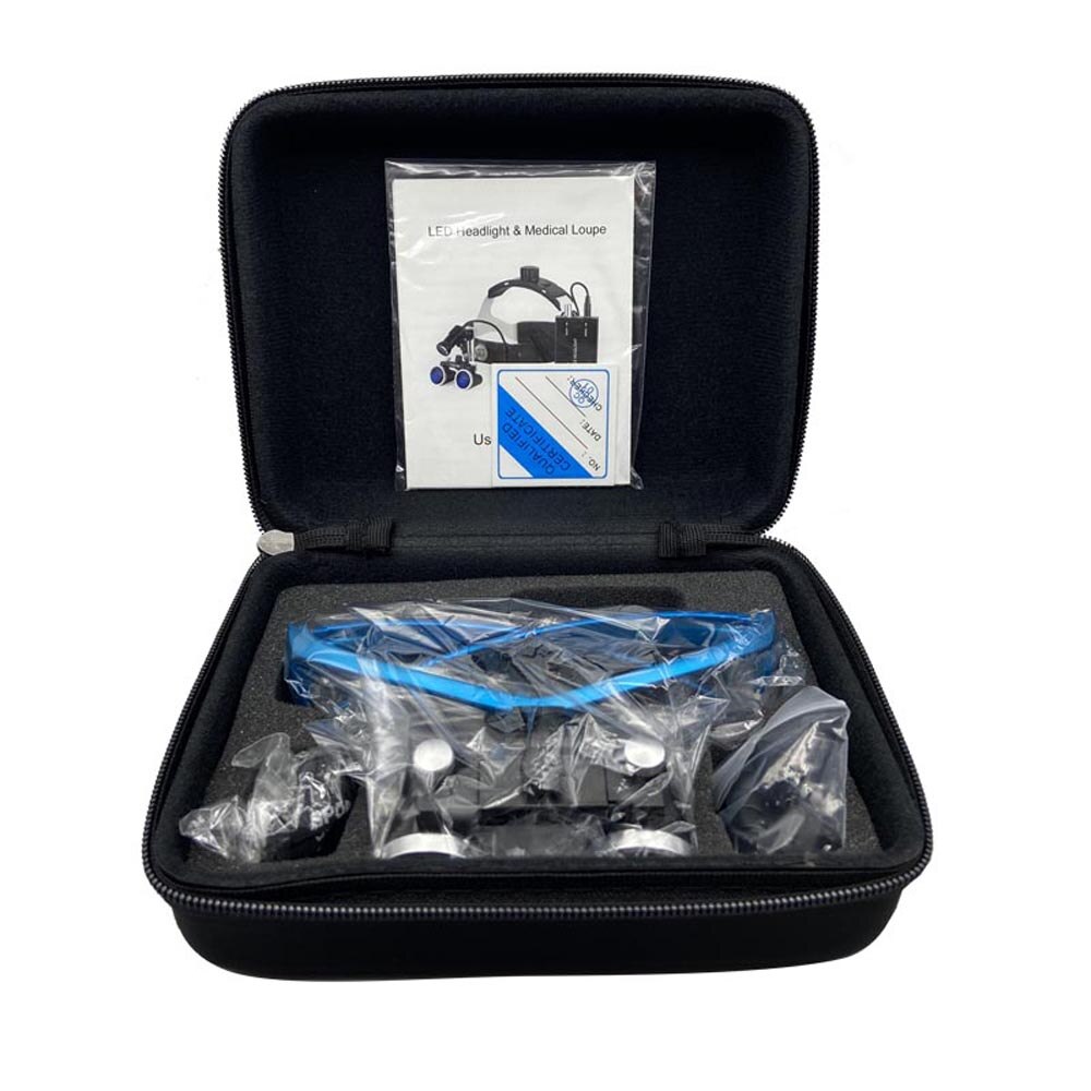 3,5 X/2,5 X420mm Dental Lupe Dental Labor Medizinische Lupe Dental Lupe Multi Farbe 5 Farben