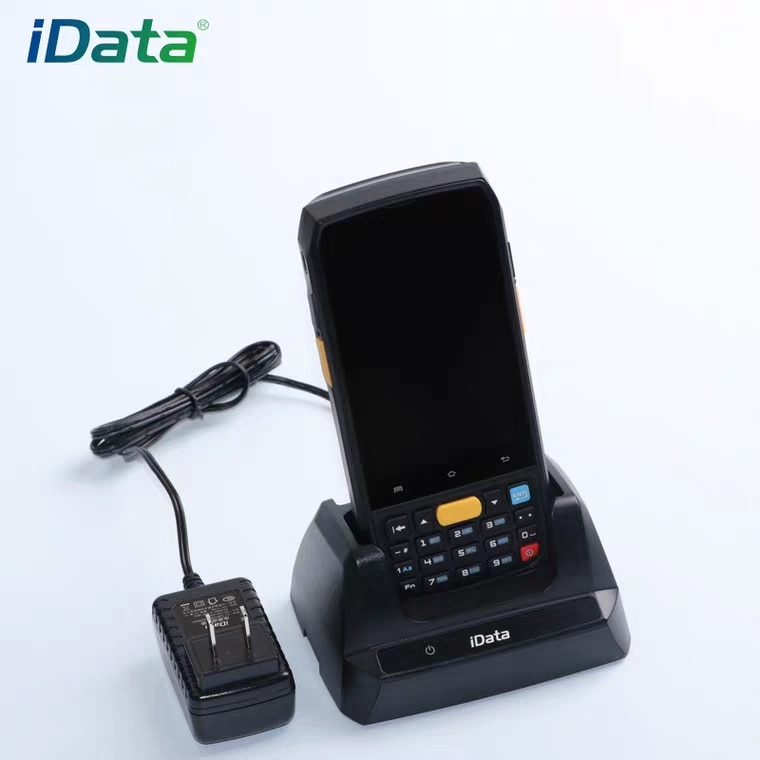 IData 70 – étui de Protection en silicone pour Terminal Mobile portable et chargeur de batterie