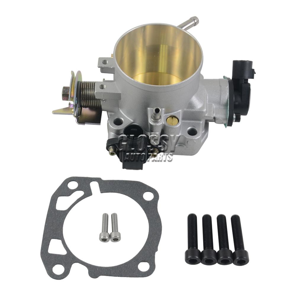 AP03 Skunk 2 Alpha 70mm Throttle Body w/Calibrated Blox TPS 309051050 16400P0AA50 16400P0AA11 for Civic B D H F Series