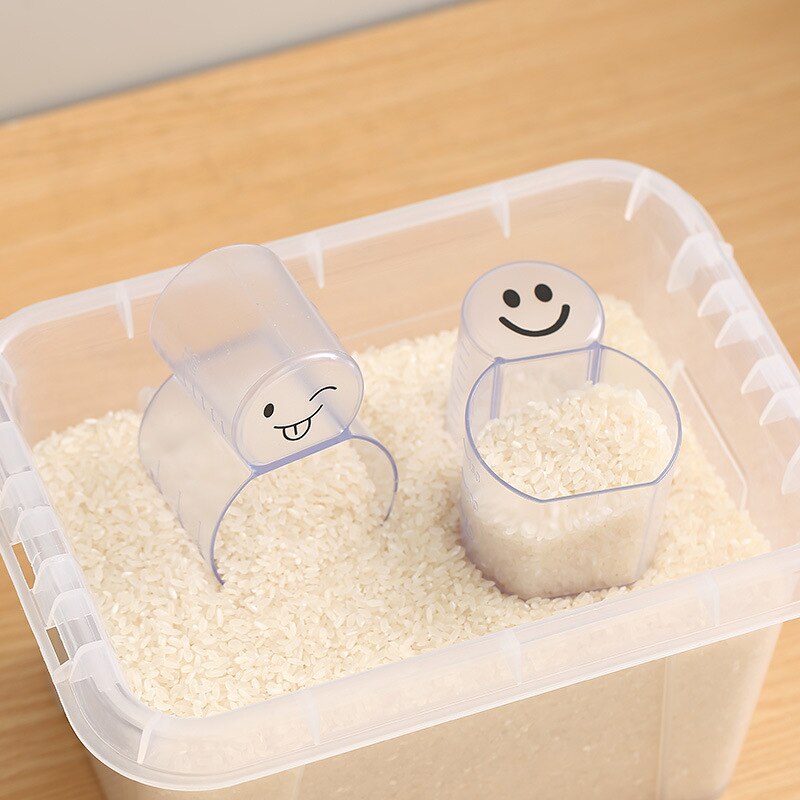 Kitchen Scaled Rice Cup Household Two-in-one Multifunctional Grain Measuring Cup Grain Measuring Cup Rice Spoon