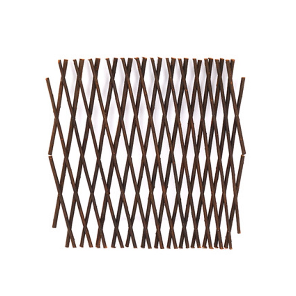 Outdoor Indoor Balcony Expanding Trellis Patio Retractable Fence Privacy Screen Garden Bucolic Panel Artificial Plant Yard