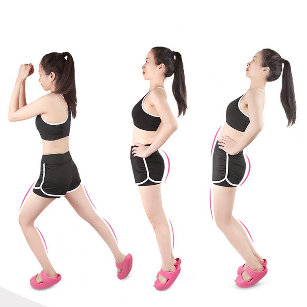 1 Paar Eva Antislip Swing Slippers Wedge Sandalen Sport Fitness Massage Schoenen Chinese Acupressuur Therapie Voet Massager Schoenen