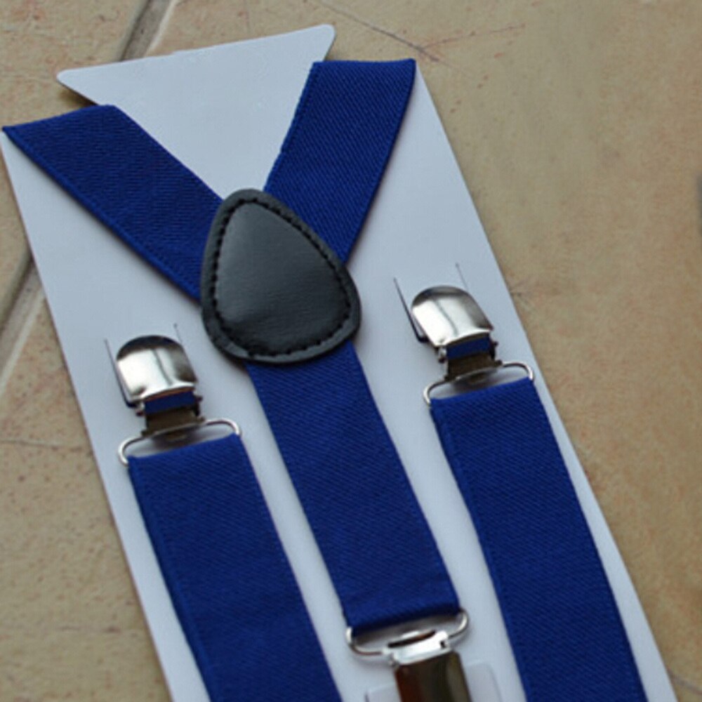 Cute Baby Boys Girl Clip on Suspender Y Back Child Elastic Suspenders Braces