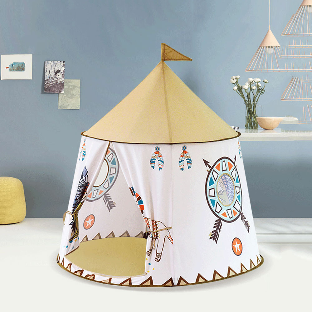 123*116 centimetri Per Bambini Casa Tenda Portatile Tenda Per Bambini Wigwam Tenda del Gioco A Secco Piscina Con Le Palle Tipi Bambino Per regalo di compleanno Di Natale