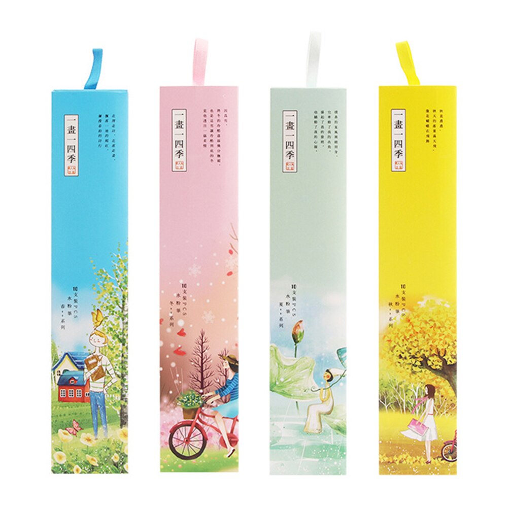 18 Colors Gouache Paint Set 30ml Portable Case with Palette Gouache Paint Set NIN668