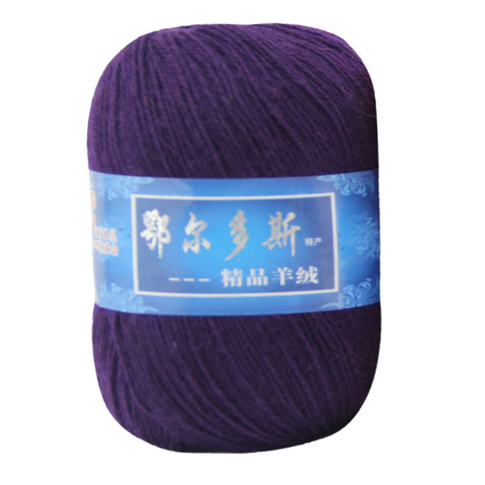 1Pc Zachte Kasjmier Garen Hand-Gebreide Mongoolse Wollen Diy Weave Draad En-Gebreide Mongoolse Wollen Diy Weave draad Garen: J