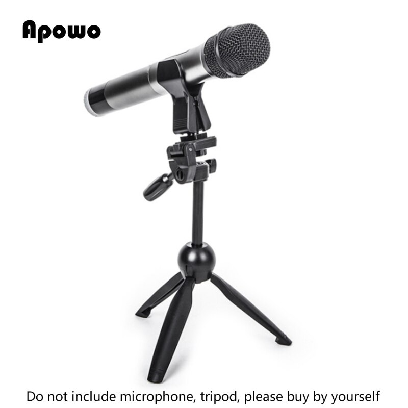 Universal Clip for Microphone, Portable Wireless Microphone Stand Diamond Grade