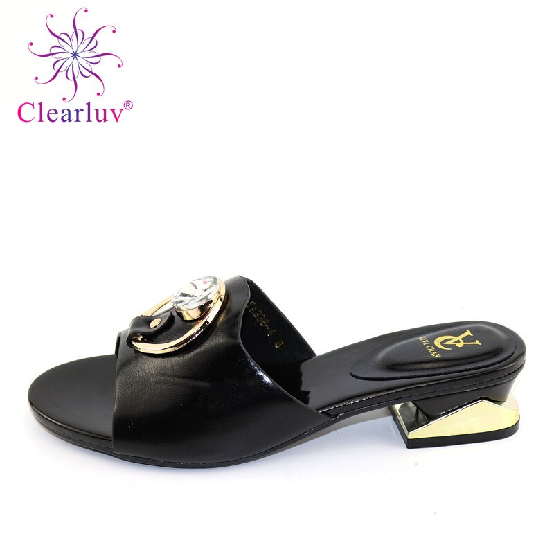 Kvinner sommer høst sklisikre firkantede sko uten veske pumps lave hæler italiensk kvinne bryllup til festsko